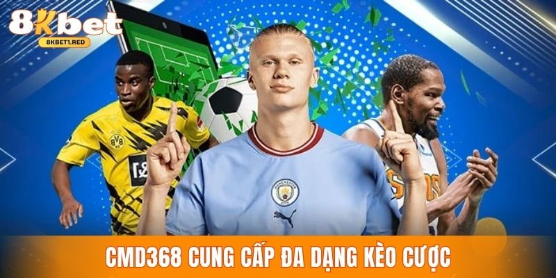 Sảnh cược cung cấp đa dạng kèo cược Sports tại 8KBET
